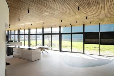 NUMINOS® L CL, PHASE, Deckenaufbauleuchte, 3000 K, 20 Watt, Phasenabschnitt, 36°, matt schwarz