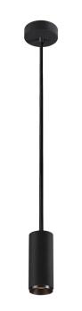 NUMINOS® S PD, DALI, Pendelleuchte, Pendellänge 250 cm, 2700 K, 7,8 Watt, 36°, DALI, matt schwarz
