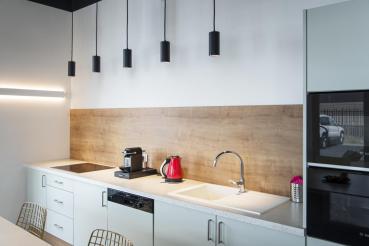 Preview: NUMINOS® M PD, DALI, Pendelleuchte, Pendellänge 250 cm, 4000 K, 13 Watt, 36°, DALI, matt schwarz