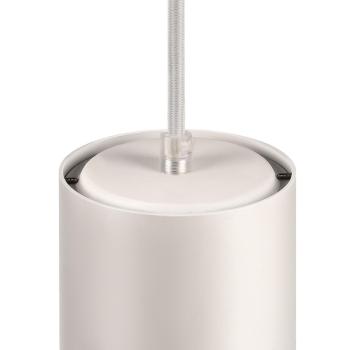 Preview: NUMINOS® M PD, DALI, Pendelleuchte, Pendellänge 250 cm, 4000 K, 13 Watt, 24°, DALI, matt weiß / matt schwarz