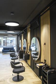 NUMINOS® L 3Ph., DALI, 3~ Spot, zylindrisch, 3000 K, 19 Watt, DALI, 24°, matt schwarz