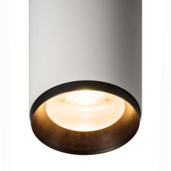 Preview: NUMINOS® L PD, DALI, Pendelleuchte, Pendellänge 250 cm, 2700 K, 19 Watt, 24°, DALI, matt weiß / matt schwarz