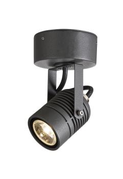 LED SPOT, Outdoor LED Wandaufbauleuchte anthrazit 3000 K