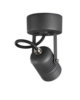 Preview: LED SPOT, Outdoor LED Wandaufbauleuchte anthrazit 3000 K