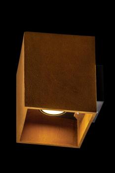 Preview: RUSTY© UP/DOWN, Outdoor LED Wandaufbauleuchte eckig rost CCT switch 3000/4000 K