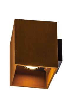 Preview: RUSTY© UP/DOWN, Outdoor LED Wandaufbauleuchte eckig rost CCT switch 3000/4000 K