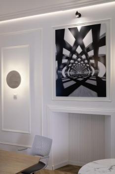 Preview: MANA SHADE ROUND, Schirm rund 40 grau