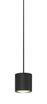 OCULUS, Indoor LED Pendelleuchte single schwarz DIM-TO-WARM 2000-3000 K