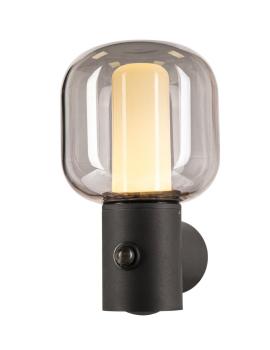 OVALISK SENSOR, Outdoor LED Wandaufbauleuchte anthrazit CCT switch 3000/4000 K
