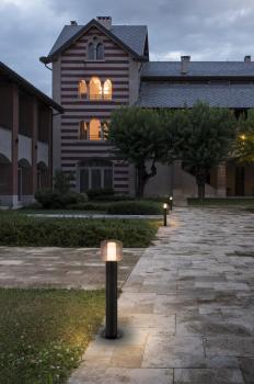 OVALISK 75, Outdoor LED Stehleuchte anthrazit CCT switch 3000/4000 K