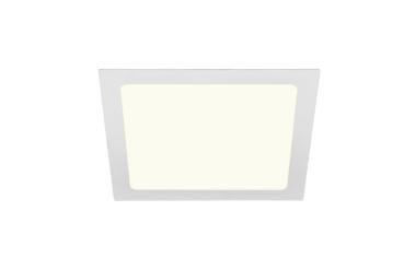 SENSER 24, Indoor LED Deckeneinbauleuchte eckig weiß 4000 K