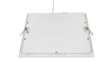 Preview: SENSER 24, Indoor LED Deckeneinbauleuchte eckig weiß 4000 K