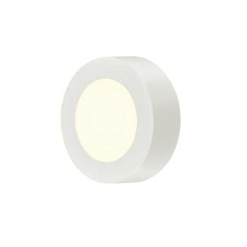 Preview: SENSER 12, Indoor LED Wand- und Deckenaufbauleuchte rund weiß 4000 K