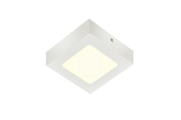 SENSER 12, Indoor LED Wand- und Deckenaufbauleuchte eckig weiß 4000 K