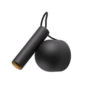 Preview: KARPO MAGN, Indoor LED Wandaufbauleuchte schwarz 3000 K