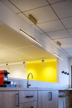 KARPO MAGN, Indoor LED Wandaufbauleuchte schwarz 3000 K