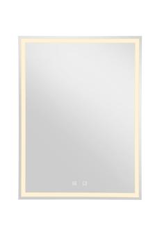 Preview: TRUKKO, Indoor LED Wandaufbauleuchte eckig defog alu