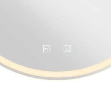 TRUKKO, Indoor LED Wandaufbauleuchte rund alu