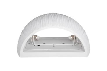 Preview: PLASTRA, Indoor WandaufbauleuchteQT-DE12 weiß