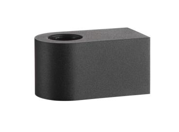 FITU CUBE, Indoor Wandaufbauleuchte E27 schwarz