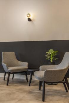 FITU CUBE, Indoor Wandaufbauleuchte E27 schwarz