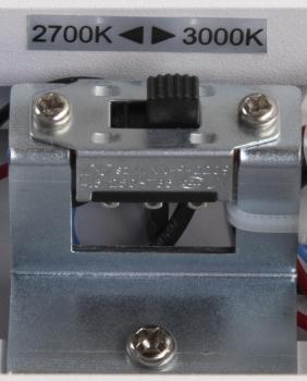 Preview: DIRETO 60, Indoor LED Wandaufbauleuchte weiß CCT switch 2700/3000 K