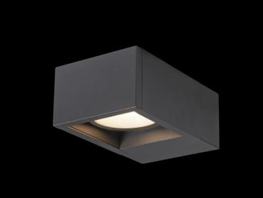 Preview: ESKINA FRAME, Outdoor LED Wandaufbauleuchte anthrazit CCT switch 3000/4000 K