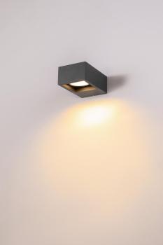 ESKINA FRAME, Outdoor LED Wandaufbauleuchte anthrazit CCT switch 3000/4000 K