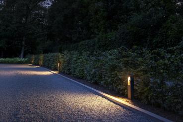 ESKINA FRAME 45, Outdoor LED Stehleuchte single anthrazit CCT switch 3000/4000 K