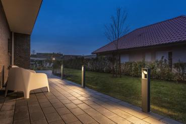 ESKINA FRAME 75, Outdoor LED Stehleuchte single anthrazit CCT switch 3000/4000 K