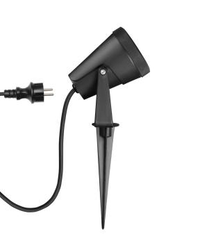 Preview: SAMRINA, Outdoor Erdspiessleuchte schwarz