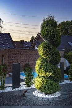 SAMRINA, Outdoor Erdspiessleuchte schwarz