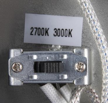 Preview: ONE 60, Indoor LED Pendelleuchte weiß CCT switch 2700/3000 K
