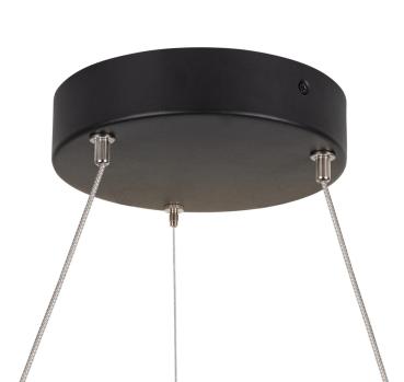 Preview: ONE 60 PD DALI UP/DOWN, Indoor LED Pendelleuchte schwarz CCT switch 3000/4000 K