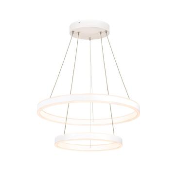 ONE DOUBLE, Indoor LED Pendelleuchte weiß CCT switch 2700/3000 K