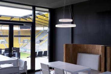 ONE DOUBLE, Indoor LED Pendelleuchte weiß CCT switch 2700/3000 K