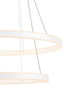 Preview: ONE DOUBLE PD DALI UP/DOWN, Indoor LED Pendelleuchte weiß CCT switch 3000/4000 K