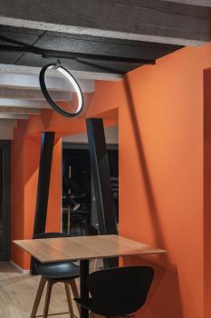 3~ ONE 40 TRACK DALI, 3 Phasen System Leuchte schwarz 4000 K