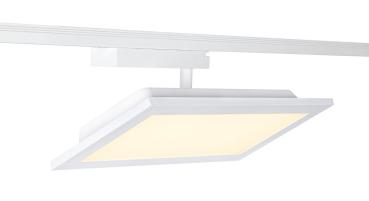 Preview: PANEL TRACK, 1 Phasen Spot weiß 18 W 3000 K