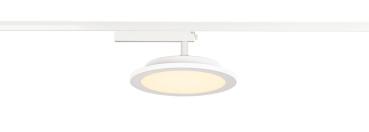 PANEL TRACK, 1 Phasen Spot weiß 18 W 3000 K