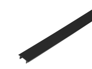 S-TRACK Abdeckung Schiene, 2 m, schwarz