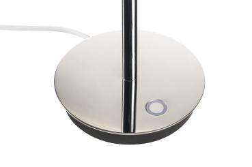 Preview: MAGANDA, Indoor LED Tischleuchte chrom CCT switch 2700/3000/4000 K