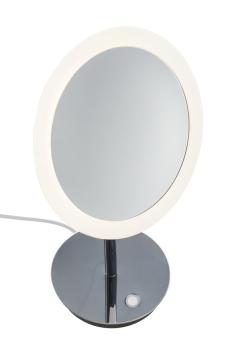 MAGANDA, Indoor LED Tischleuchte chrom CCT switch 2700/3000/4000 K