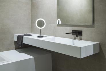 MAGANDA, Indoor LED Tischleuchte chrom CCT switch 2700/3000/4000 K