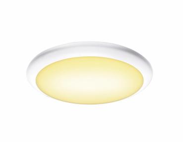 RUBA 27, Outdoor LED Wand- und Deckenaufbauleuchte weiß CCT switch 3000/4000 K