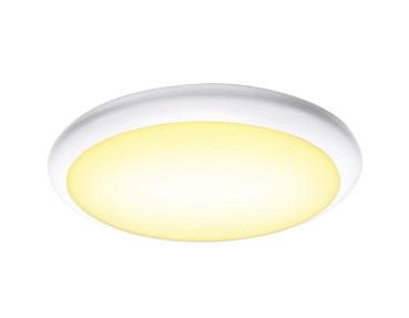 Preview: RUBA 42, Outdoor LED Wand- und Deckenaufbauleuchte weiß CCT switch 3000/4000 K