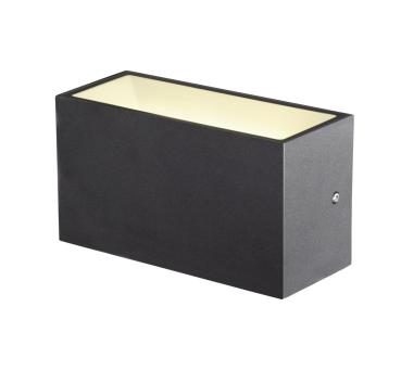 SITRA M, LED Outdoor Wandaufbauleuchte, anthrazit, CCT switch 3000/4000 K