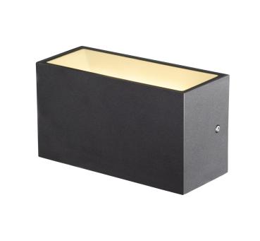 SITRA M, LED Outdoor Wandaufbauleuchte, anthrazit, CCT switch 3000/4000 K