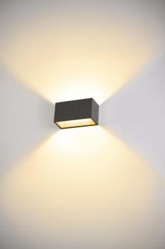SITRA M, LED Outdoor Wandaufbauleuchte, anthrazit, CCT switch 3000/4000 K