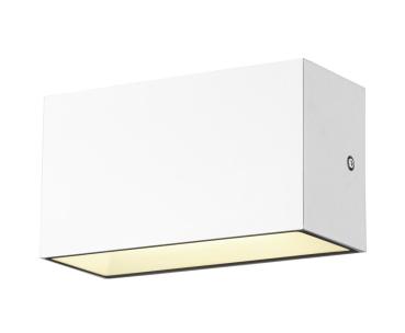 SITRA M, LED Outdoor Wandaufbauleuchte, weiss, CCT switch 3000/4000 K, IP 65